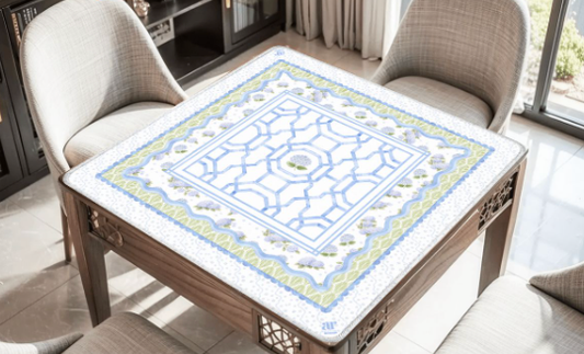 Hamptons Hydrangea Mahjong Mat