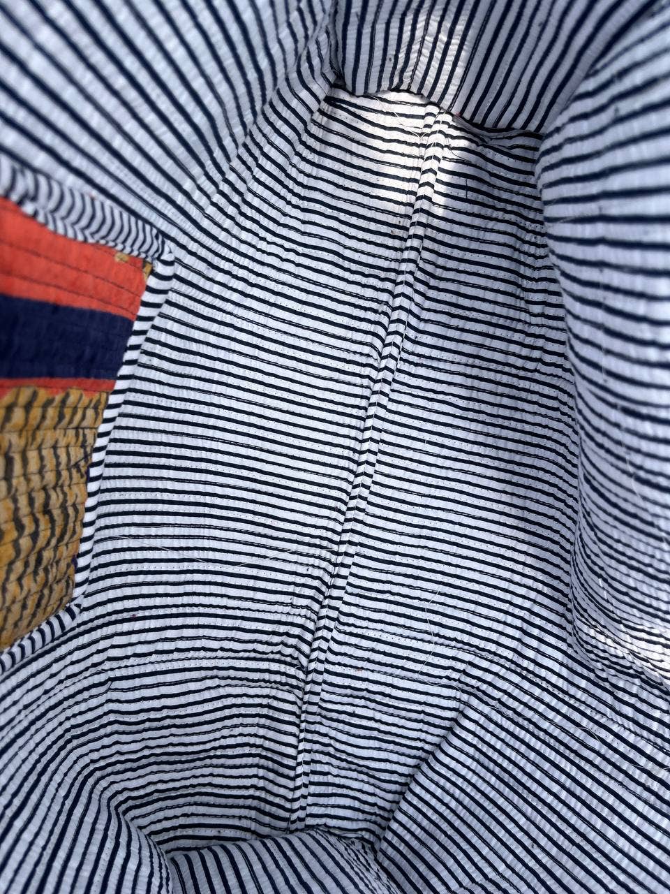 Jaipuri Quilted Velvet Cotton Tiger Printed Bag Grocery Bags
