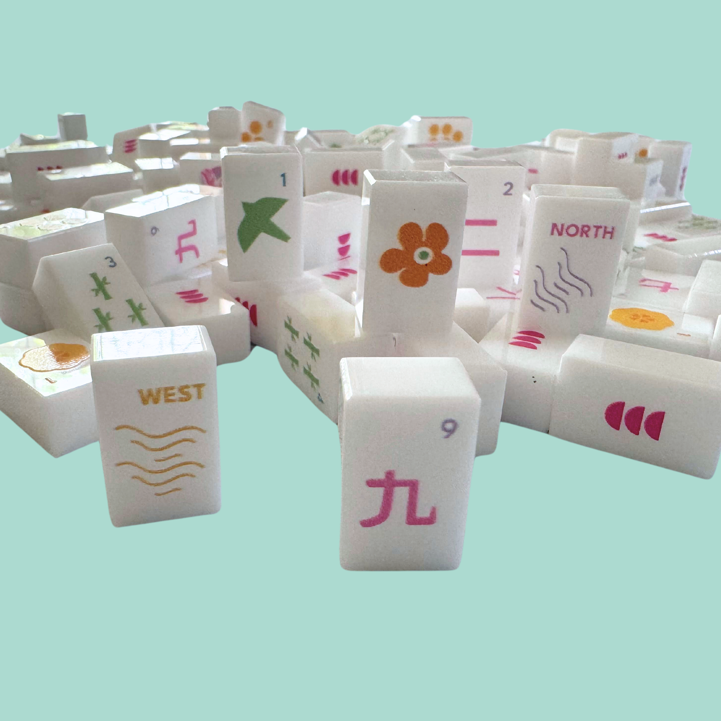Art Embossed Art Travel Tiles
