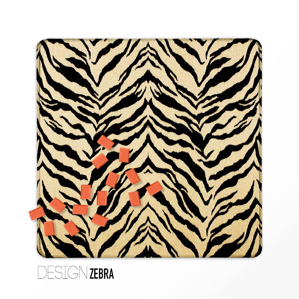 Mahjong Mat, Tortoise,Leopard,Tiger,Zebra, Boutique Monogram