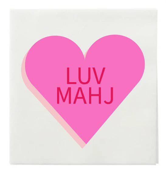 “LUV MAHJ" COCKTAIL NAPKINS