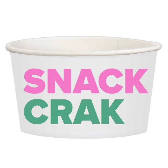 “SNACK CRAK” TREAT CUPS