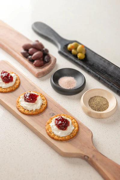 SKINNY APPETIZER TRAYS-BLACK