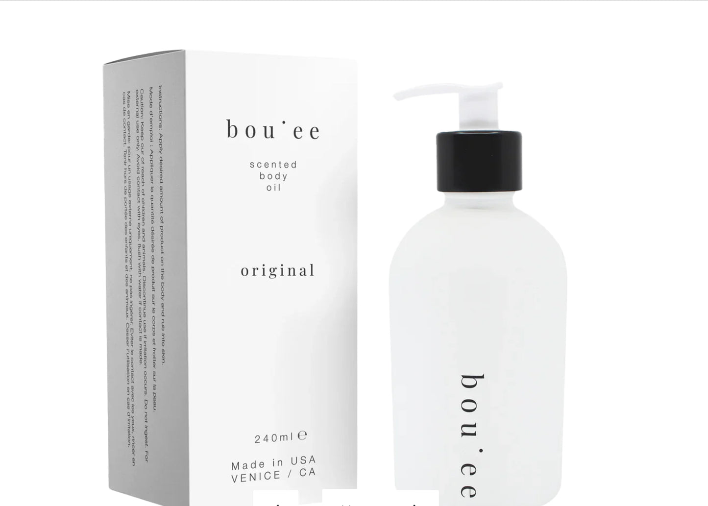 Riddle 240ml Boujee Body Oil- Original