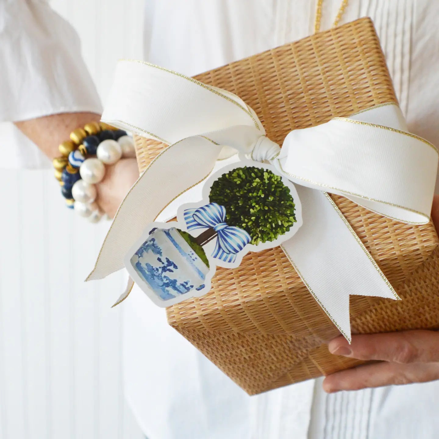 Rattan Gift Wrap Continuous Rolls