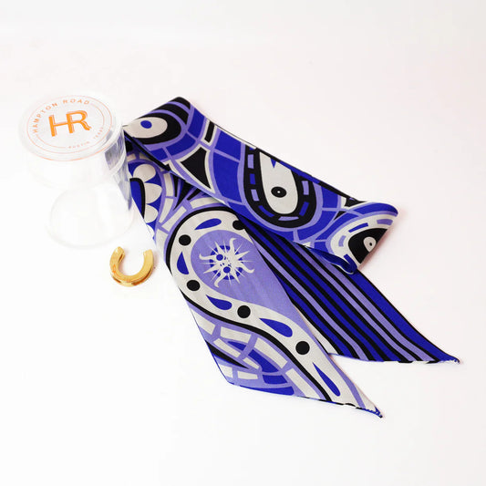 Paisley (Purple) Twilly Set