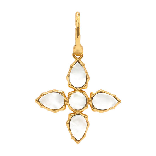 Aurora Reversible Pendant - Abalone/MOP