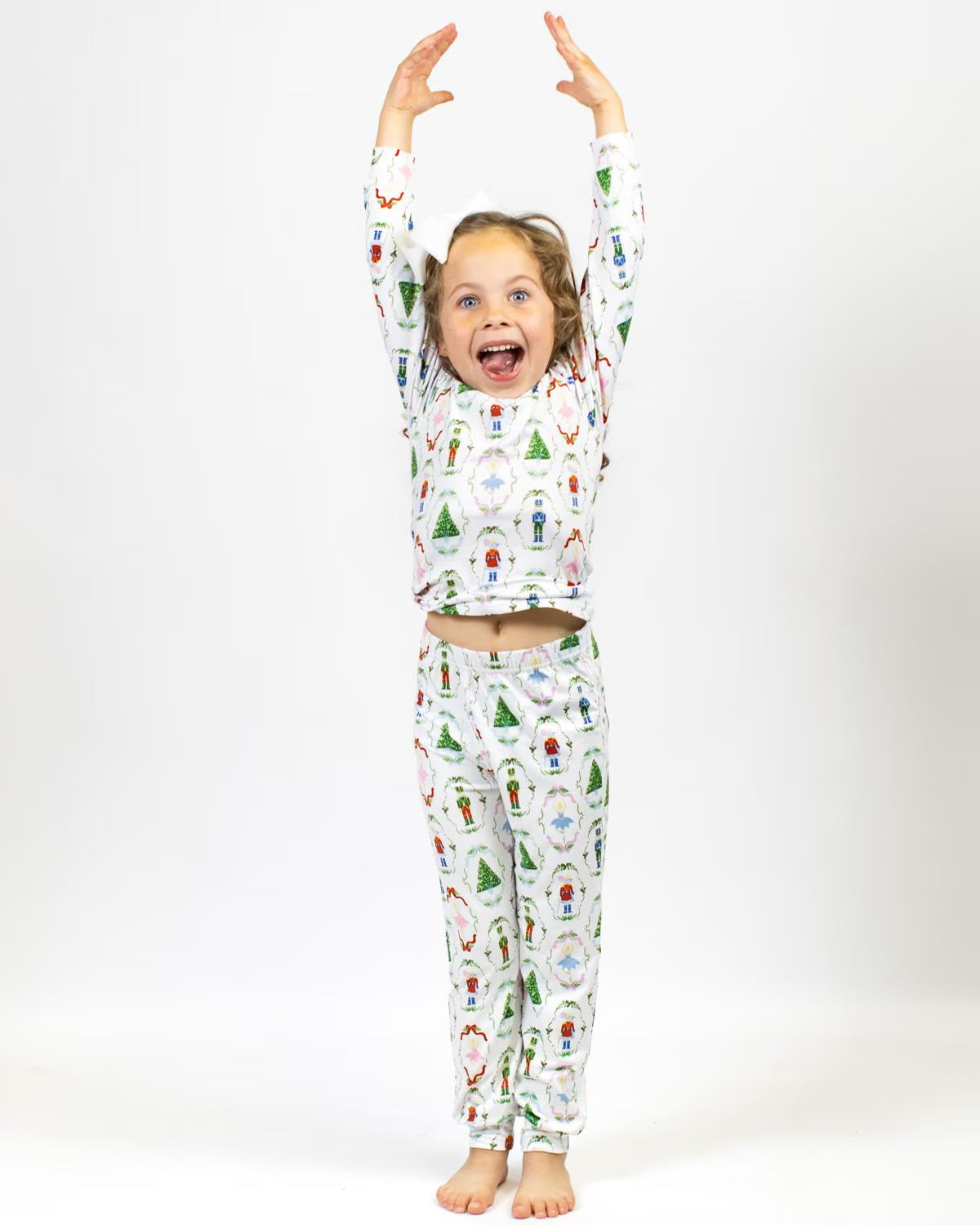Kid’s Nutcracker Waltz Long Sleeve Pajamas