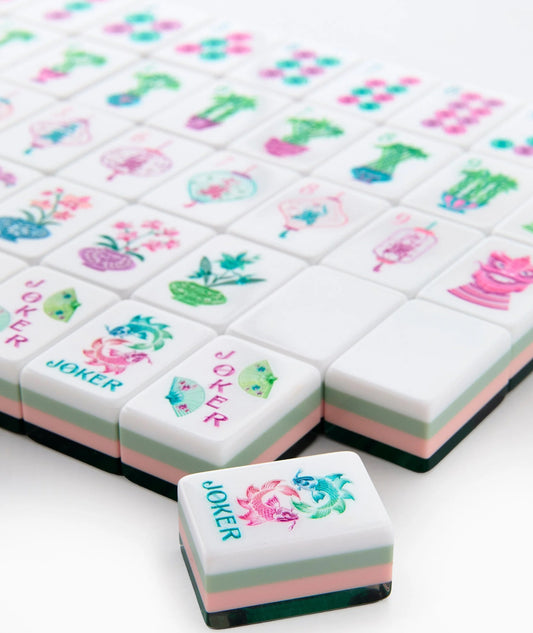 Emerald Mahjong Tiles- Oh My Mahjong