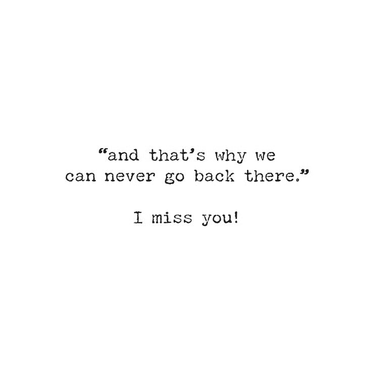 Greeeting Card- I Miss You