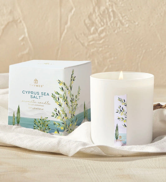 Cyprus Sea Salt Pored Candle - 8oz