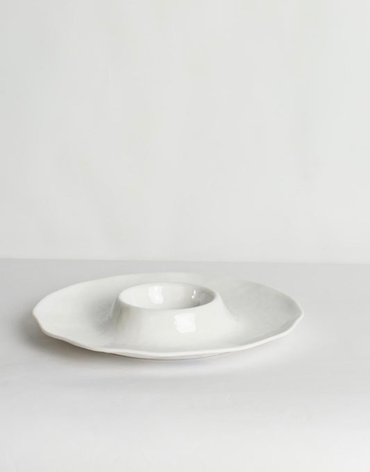 Lanai Melamine Chip & Dip Platter