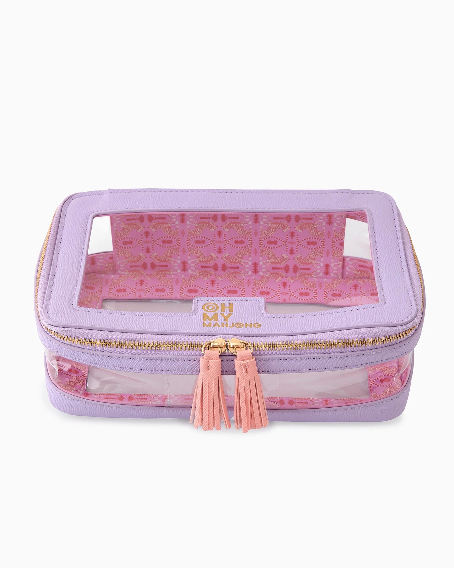 Lavender Tile Storage Bag - Oh My Mahjong