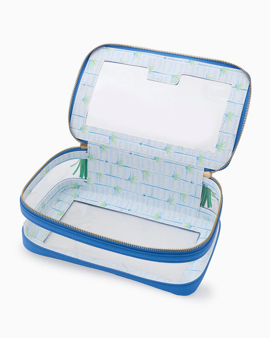Blue Tile Storage Bag - Oh My Mahjong