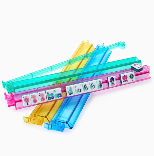Multicolor Acrylic Rack & Pusher Set- Oh My Mahjong