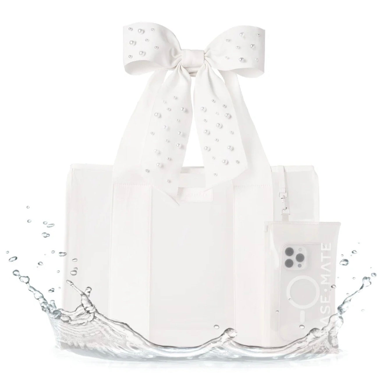 Ivory Shine Jelly Tote Bag- Case Mate