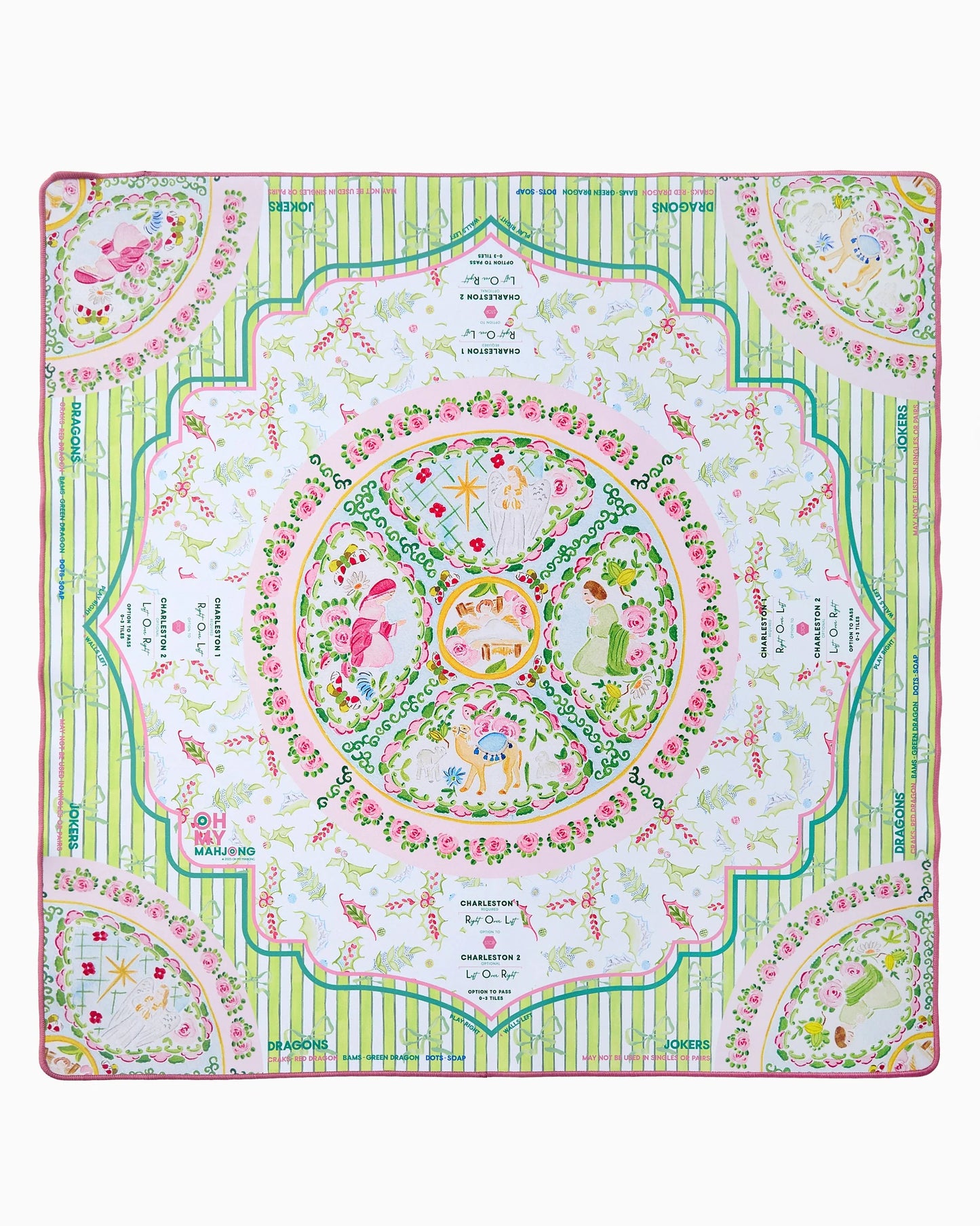 Silent Night Mat- Oh My Mahjong