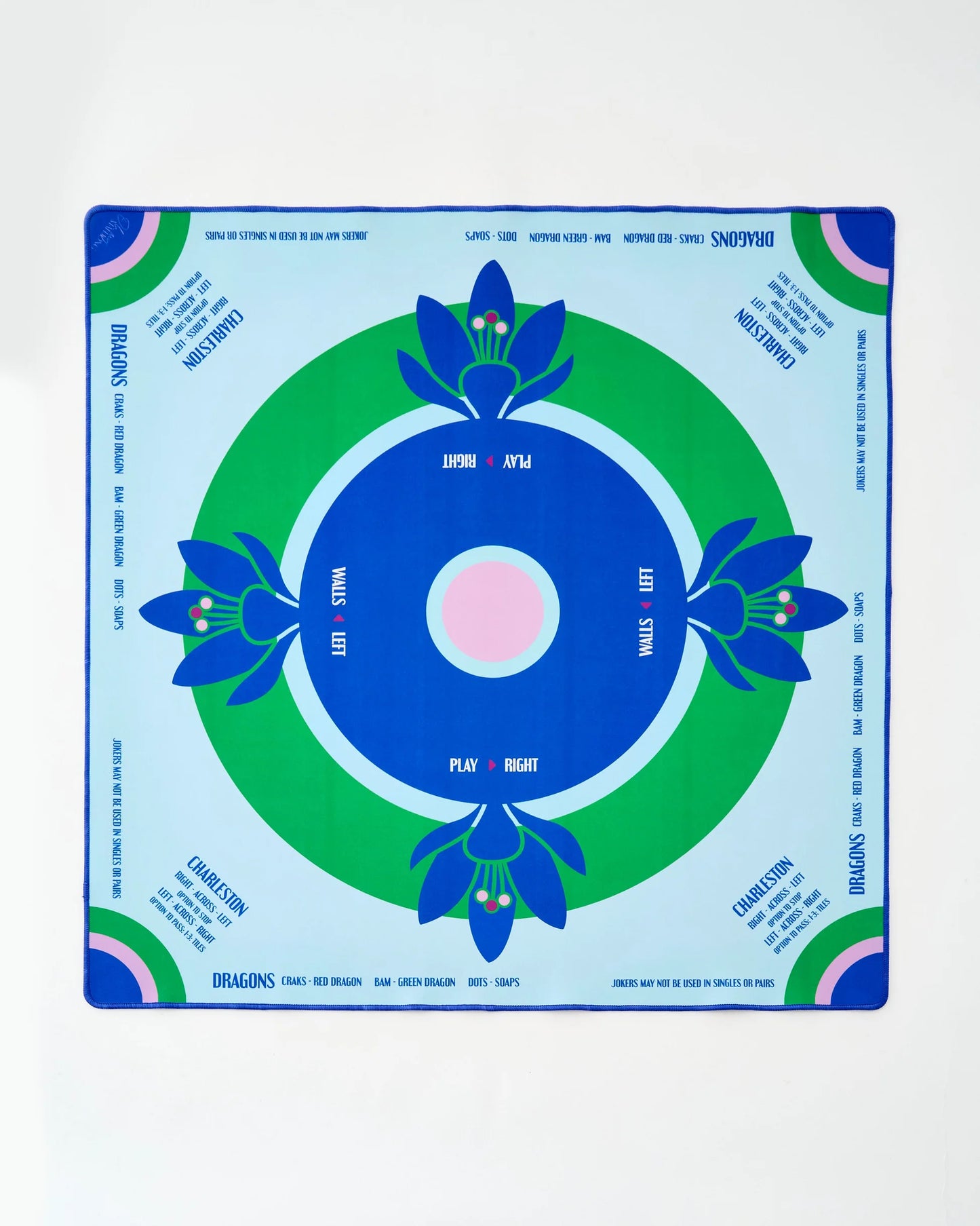 Preppy Soire Mahjong Mat- Oh My Mahjong