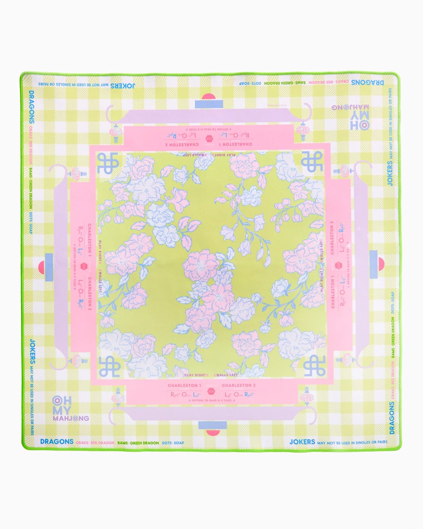 Garden Party Mat- Oh My Mahjong