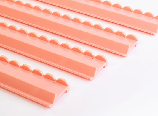 Scalloped Acrylic Racks- Miss Mahjong