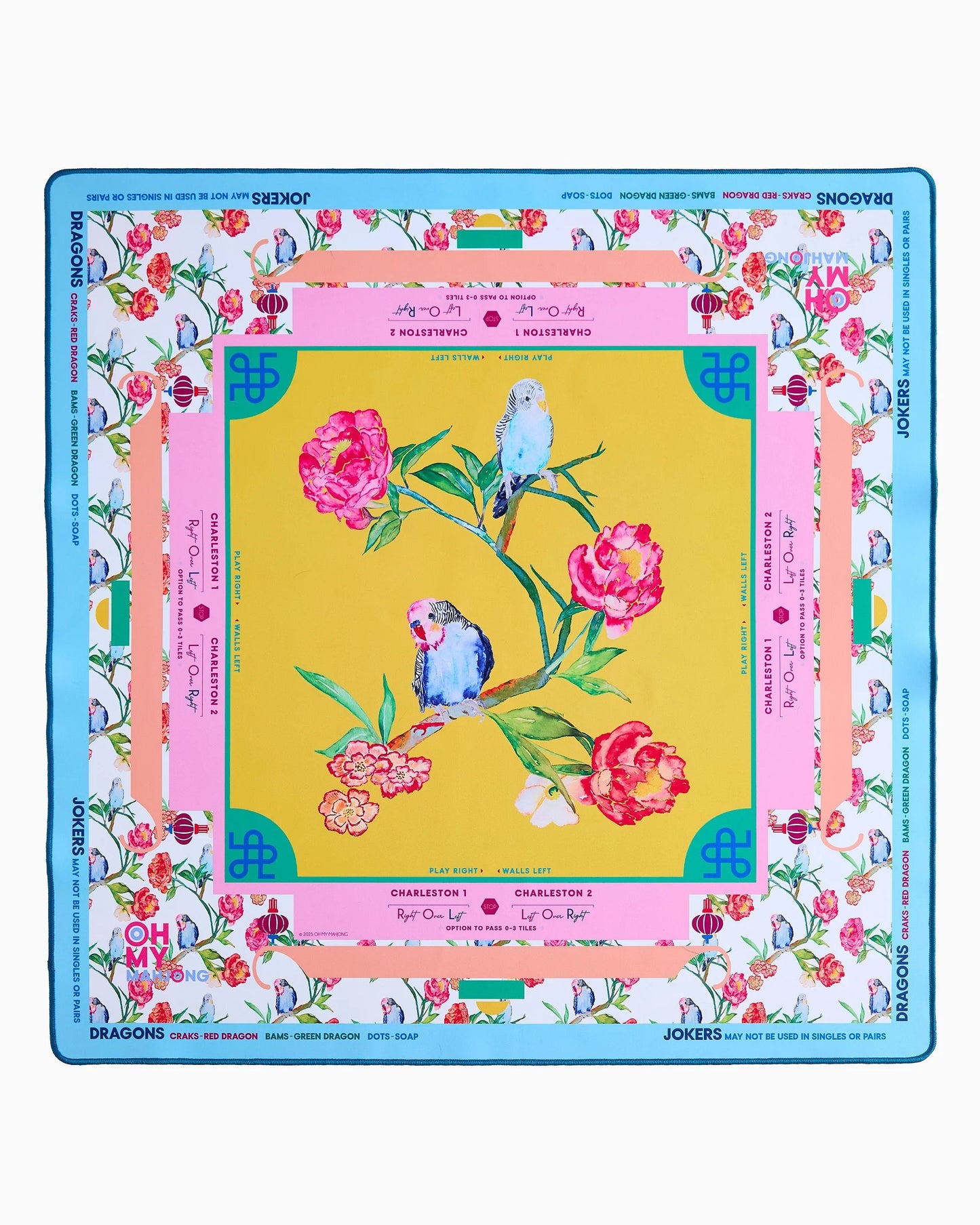 Spring Fling Mat x Brooke Wright- Oh My Mahjong