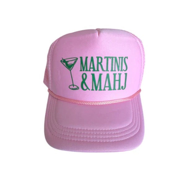 Martinis and Mahj Hat