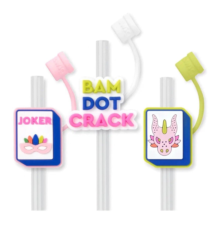 Mahjong Straw Toppers