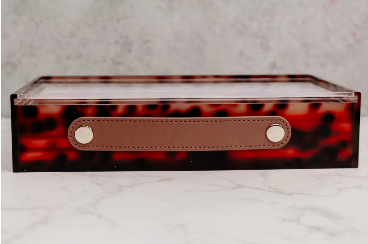 Tortoise Acrylic Box - Miss Mahjong