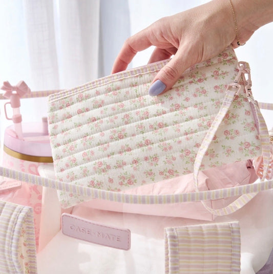 Quilted Ditsy Floral Jelly Tote