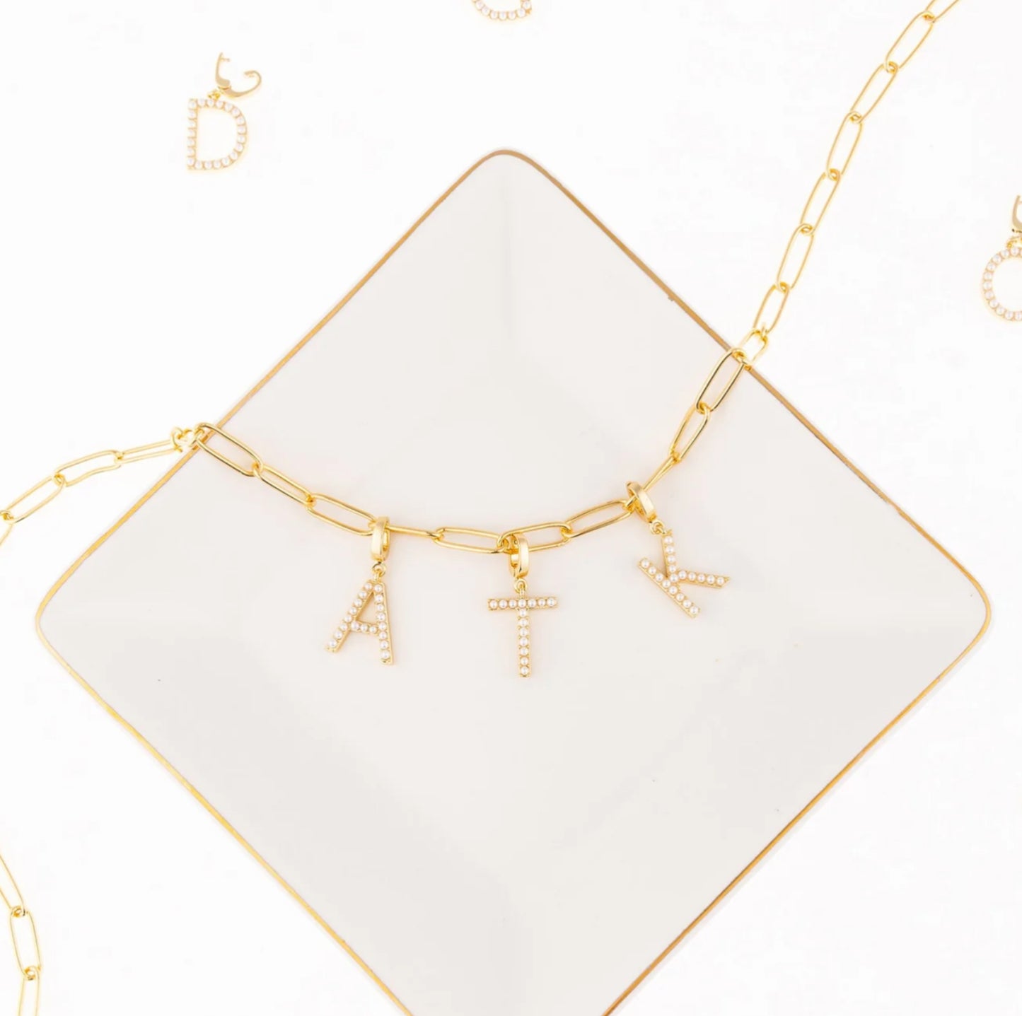 Sophie Charms- Avery Initials