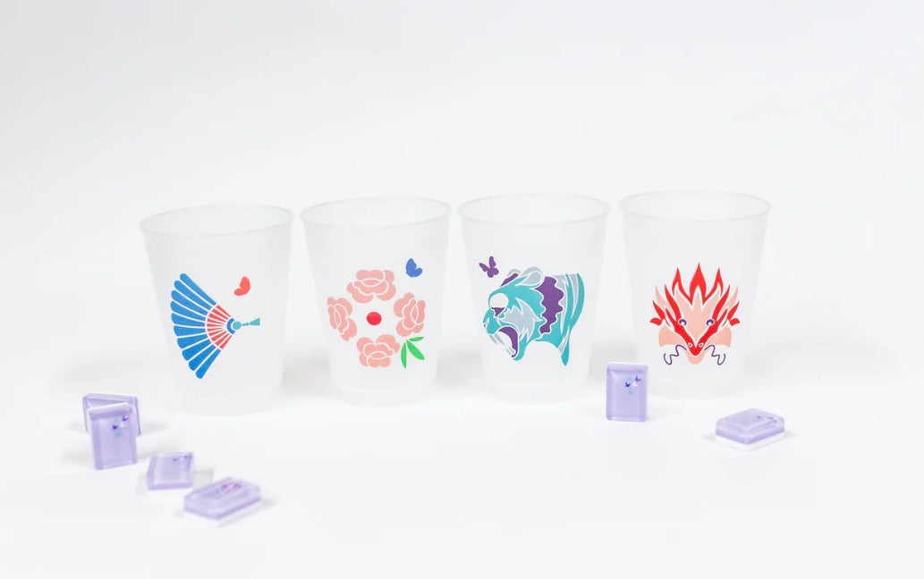 Classic Frost Cups Bird Bam