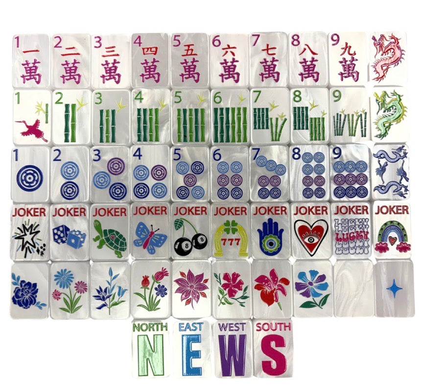 Lucky Charms Mahjong Tile Set- Bespoke Mahjong