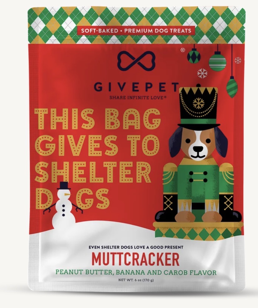 Muttcracker Soft-Baked Dog Treats 6 oz. Bag