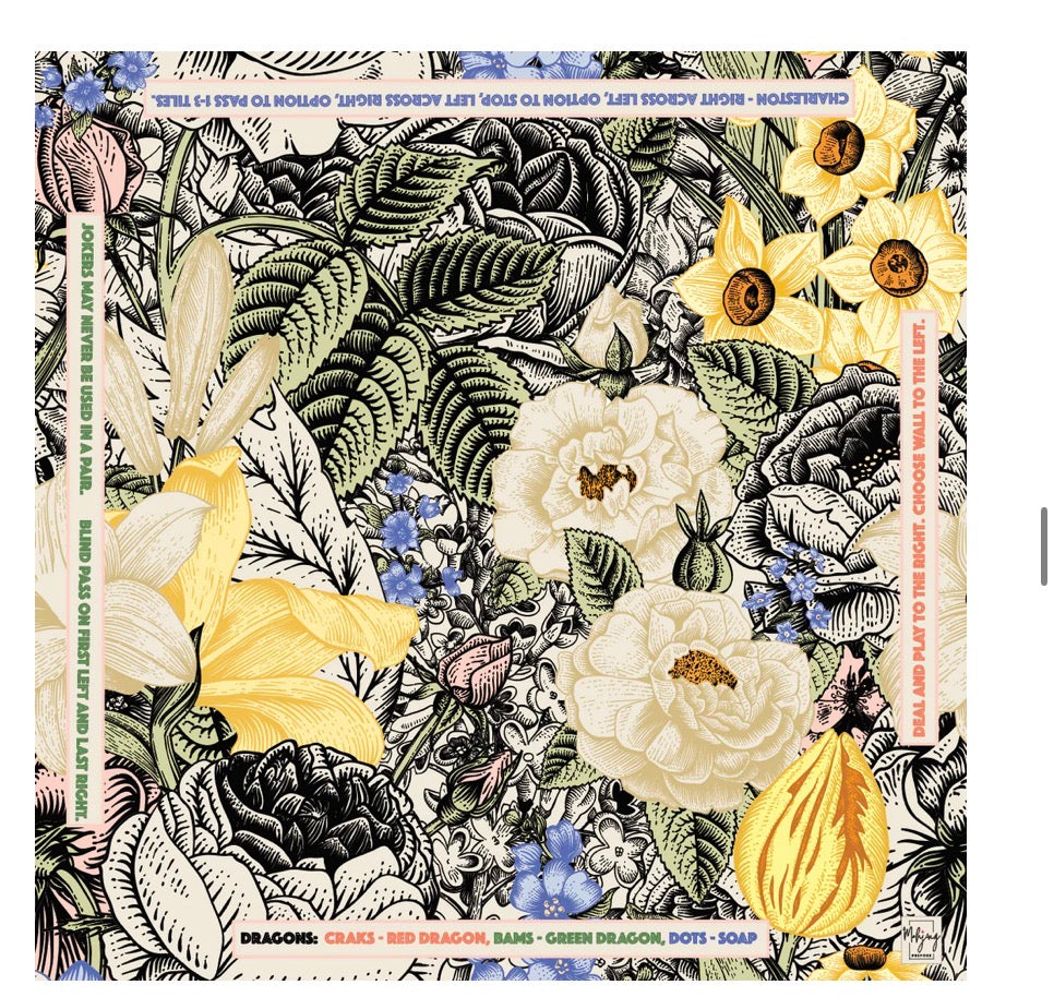 Vintage Floral Mat