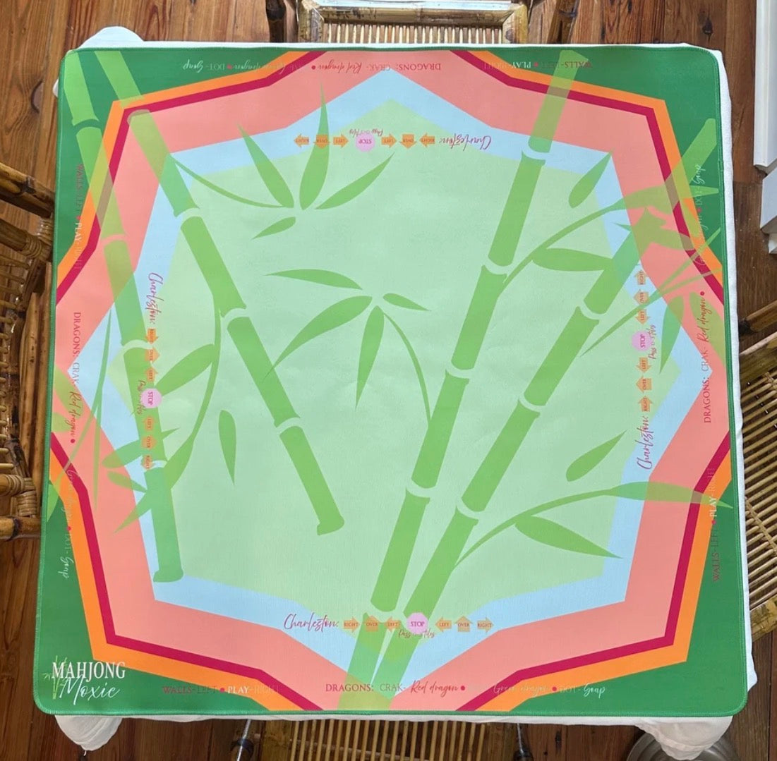 Bamboo Garden Mat - Mahjong Moxie