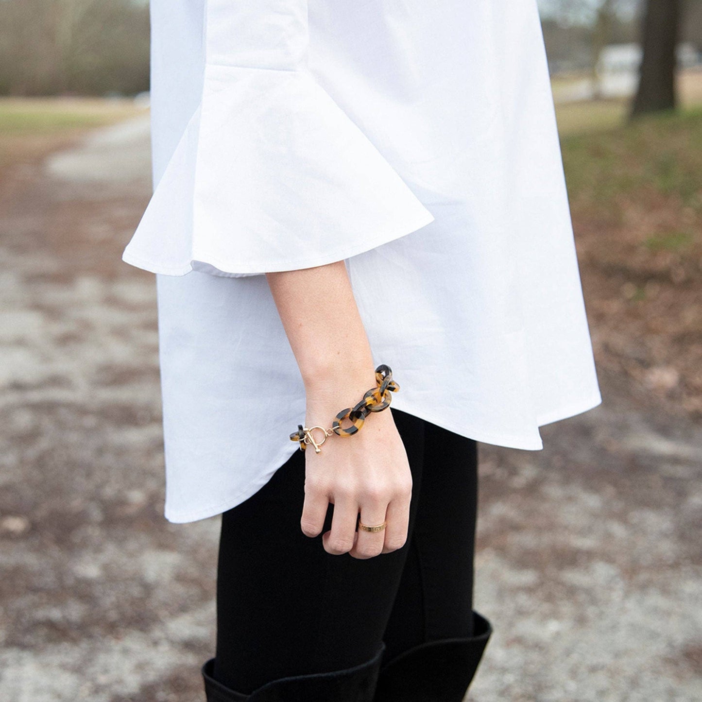 Tortoise Link Bracelet