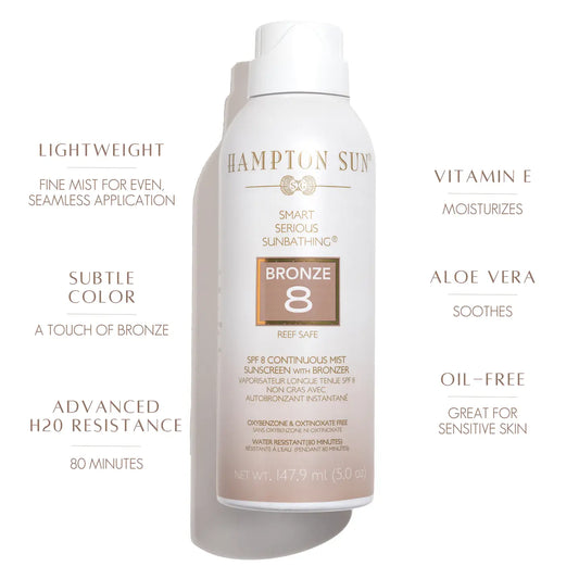 SPF 8 Bronze Continuous Mist