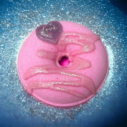Pink Sugar Donut Bath Bomb