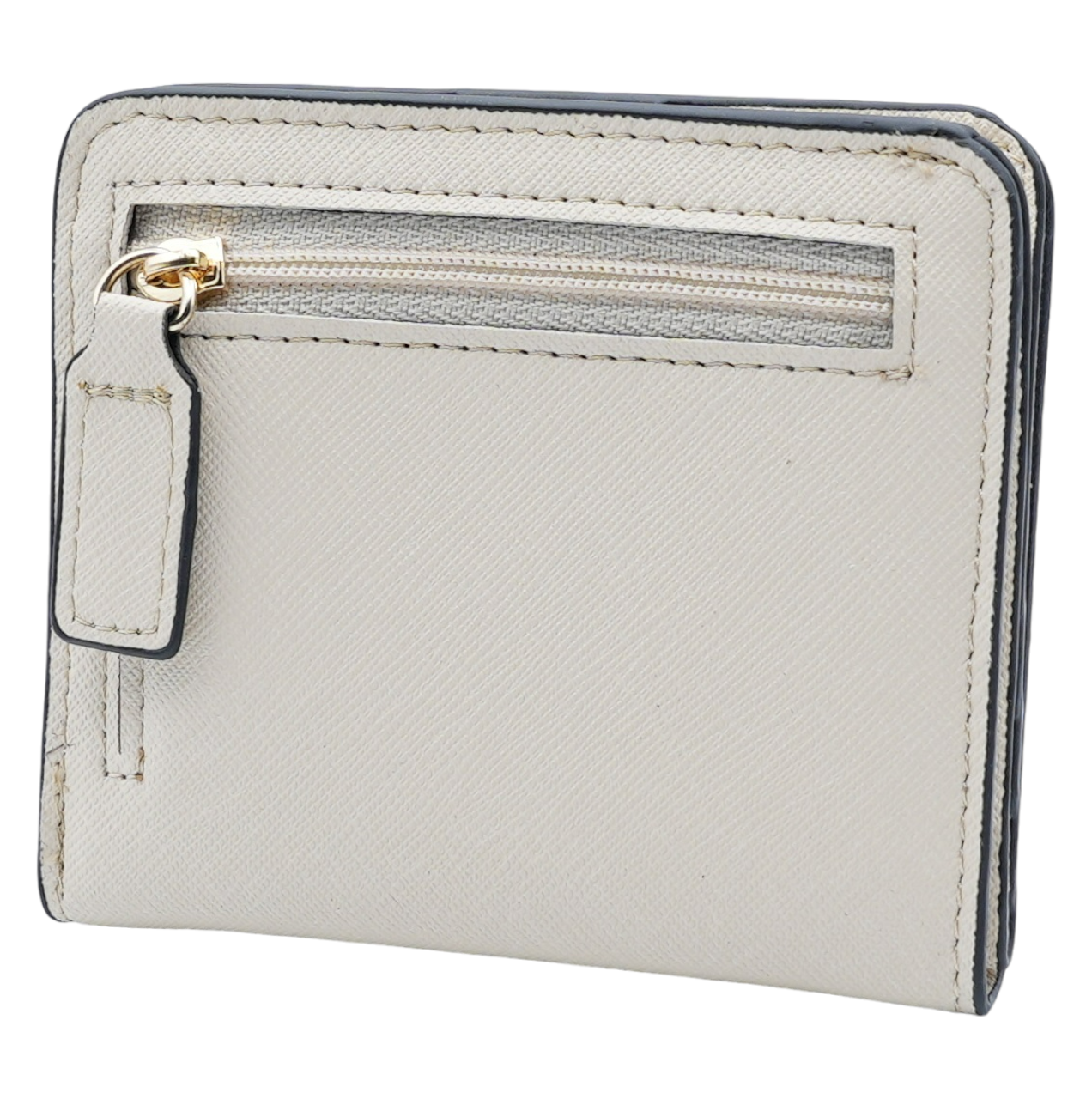 Women's Small Compact Bifold Luxury Wallet With Window ID