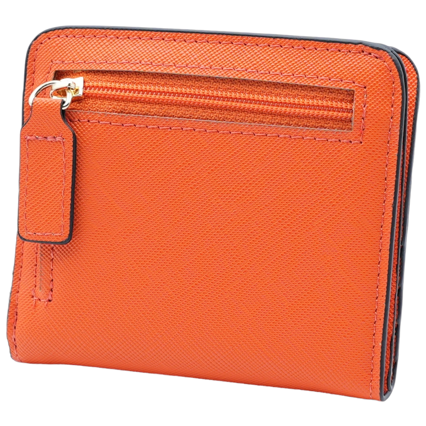 Women's Small Compact Bifold Luxury Wallet With Window ID