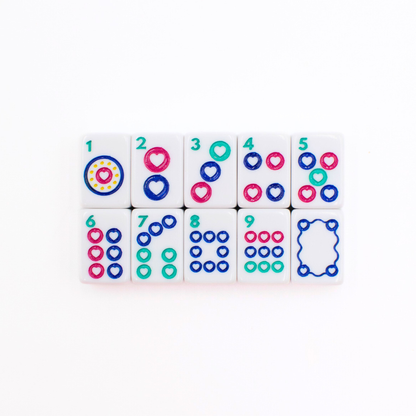 MINI TRAVEL MAHJONG  |  Mini Anywhere Series  |  White