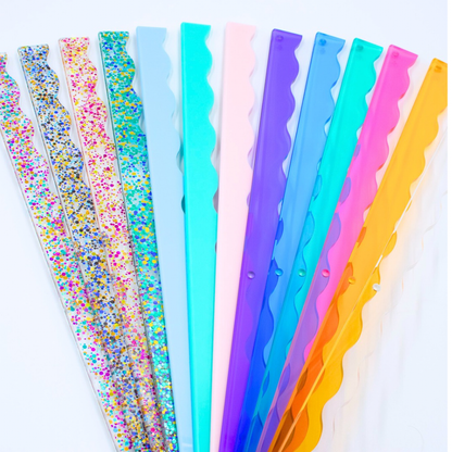 MAHJONG RACK PUSHERS - MAGNETIC  |  Premium Acrylic  |  Set of 4