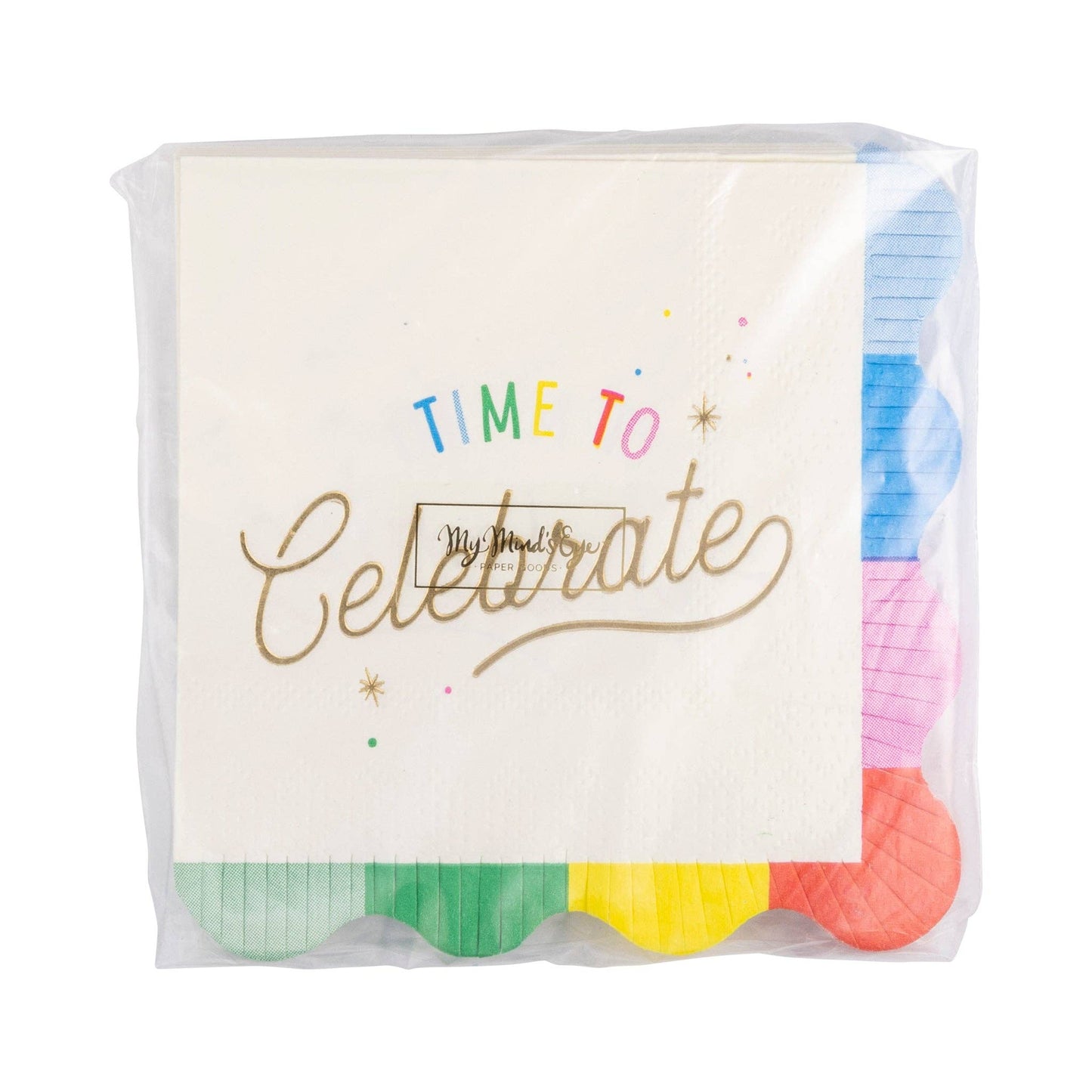 HBD1138 - Time to Celebrate Cocktail Napkin