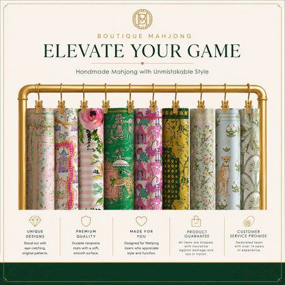 Mahjong Game Mat, Boutique Monogram