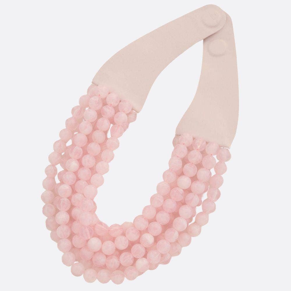 *Best* New Chunky Beaded Layered Magnetic Necklace