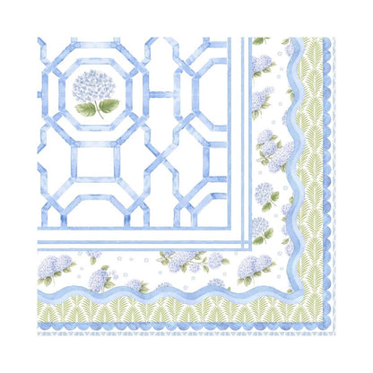 Hamptons Hydrangea Mahjong Mat