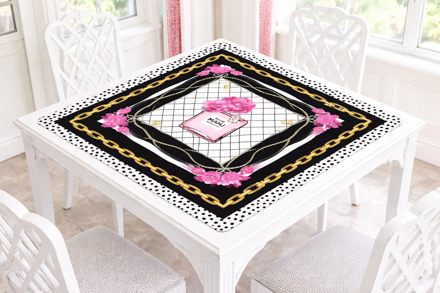 Bamboo Blossom Mahjong Mat – Eau de Mahj Collection