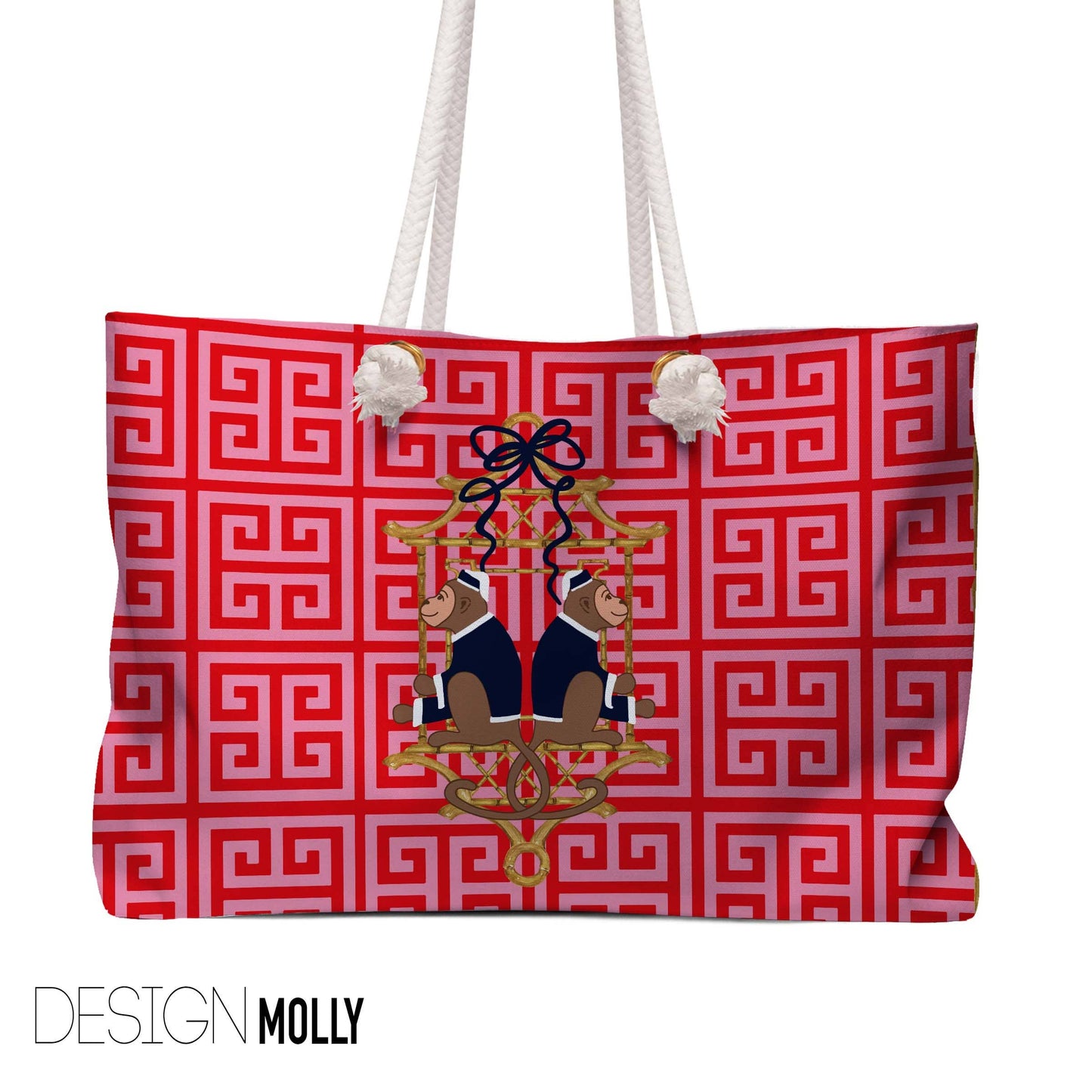 Mahjong Tote Bag, Boutique Monogram