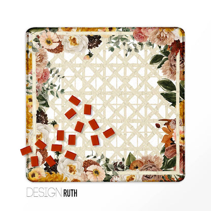 Mahjong Mat, Patel Flowers, Grand Millennial, Leopards