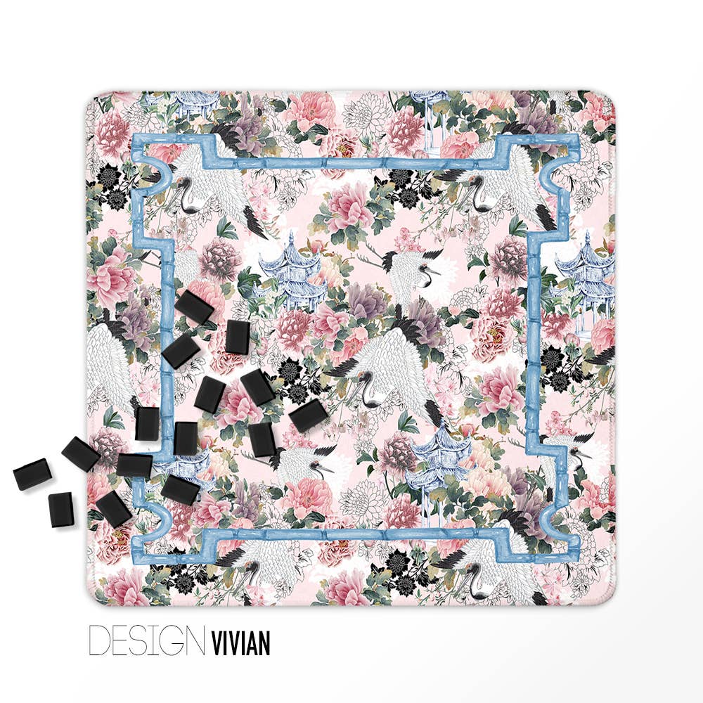 Mahjong Mat, Patel Flowers, Grand Millennial, Leopards